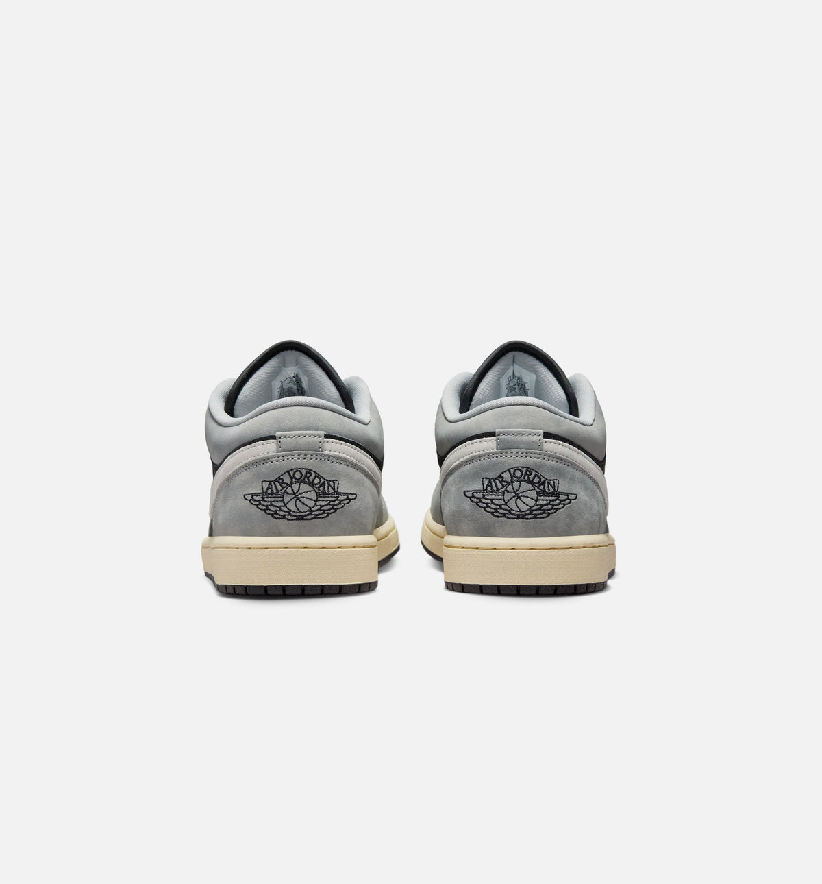 Air Jordan 1 Low SE 男款休闲鞋 - 淡烟灰/白/深黑