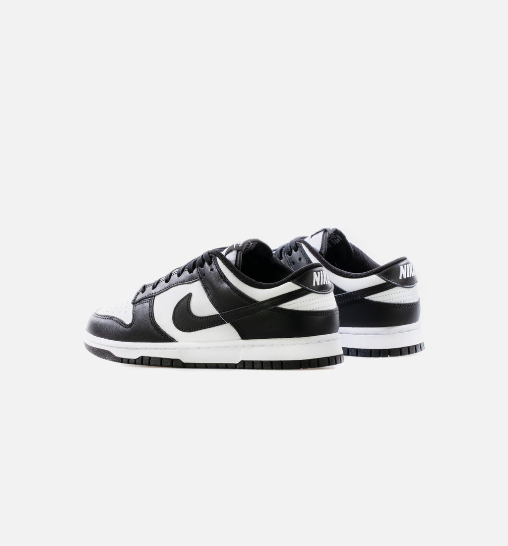 Dunk Low 男款休闲鞋 - 黑/白